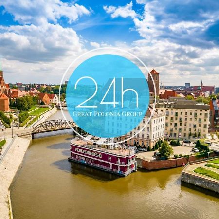 Great Polonia River Boat Apartments Wrocław Buitenkant foto