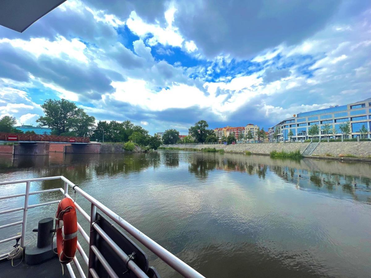 Great Polonia River Boat Apartments Wrocław Buitenkant foto