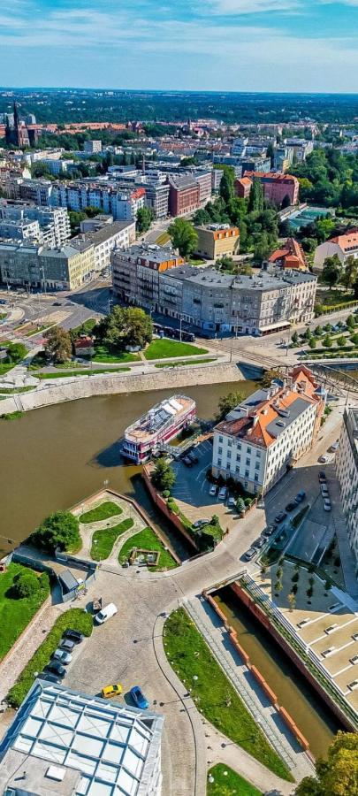 Great Polonia River Boat Apartments Wrocław Buitenkant foto