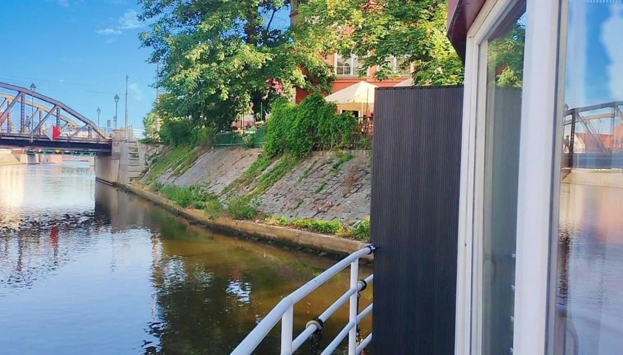 Great Polonia River Boat Apartments Wrocław Buitenkant foto