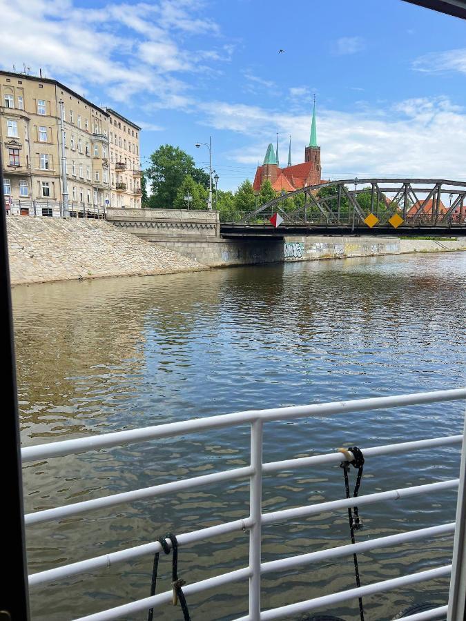 Great Polonia River Boat Apartments Wrocław Buitenkant foto