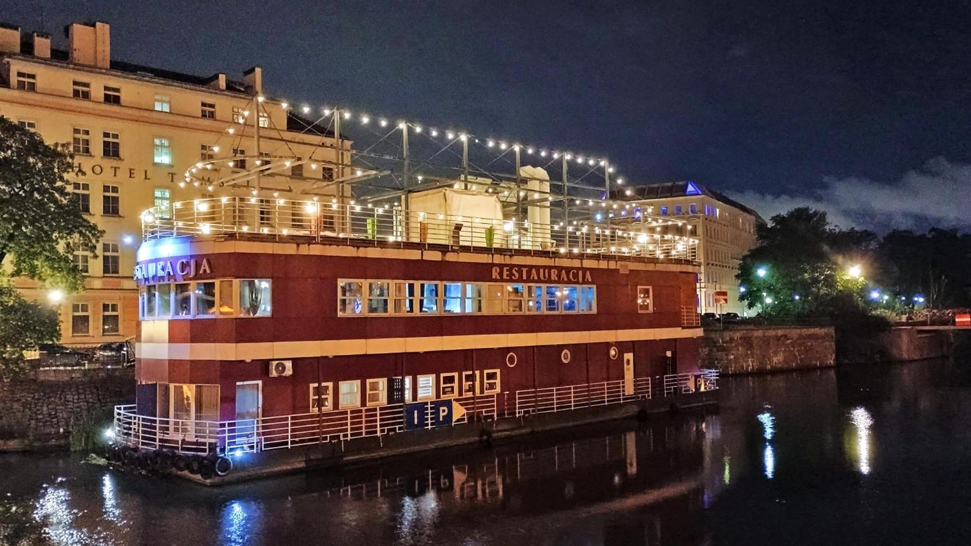 Great Polonia River Boat Apartments Wrocław Buitenkant foto
