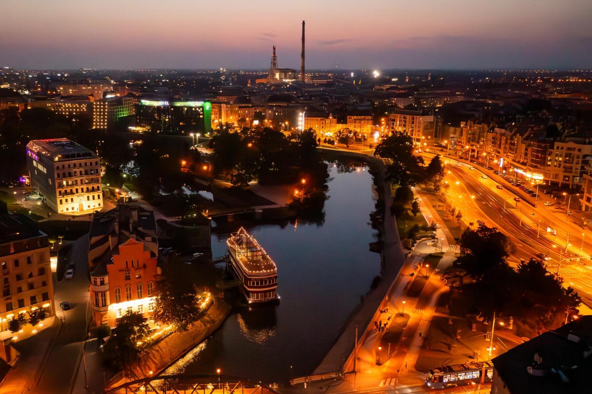 Great Polonia River Boat Apartments Wrocław Buitenkant foto