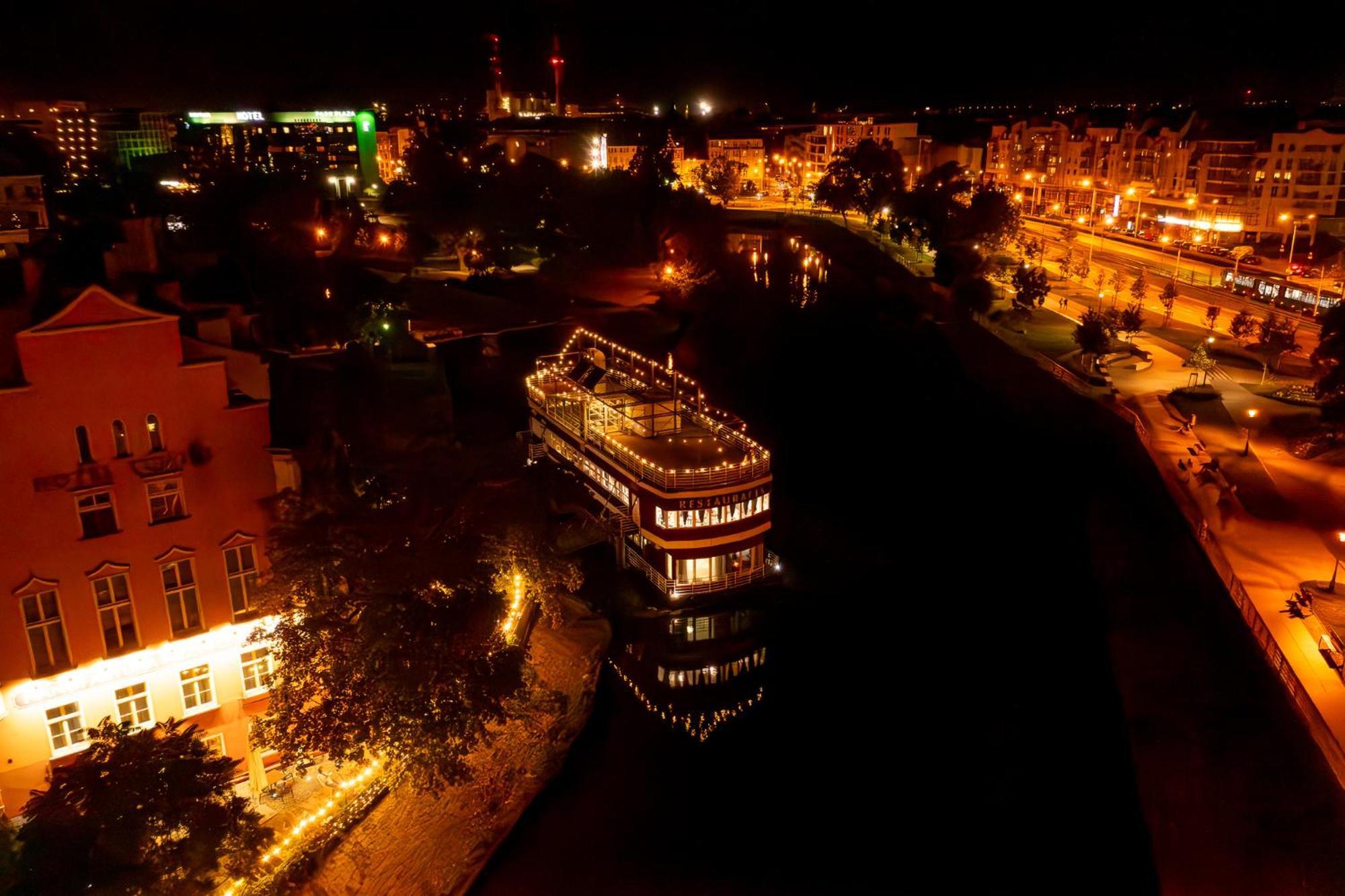Great Polonia River Boat Apartments Wrocław Buitenkant foto