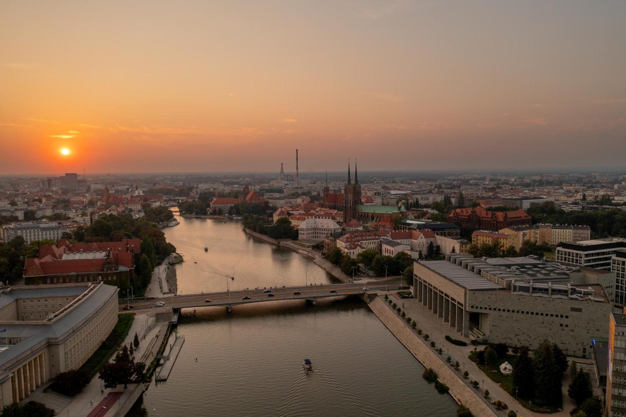 Great Polonia River Boat Apartments Wrocław Buitenkant foto