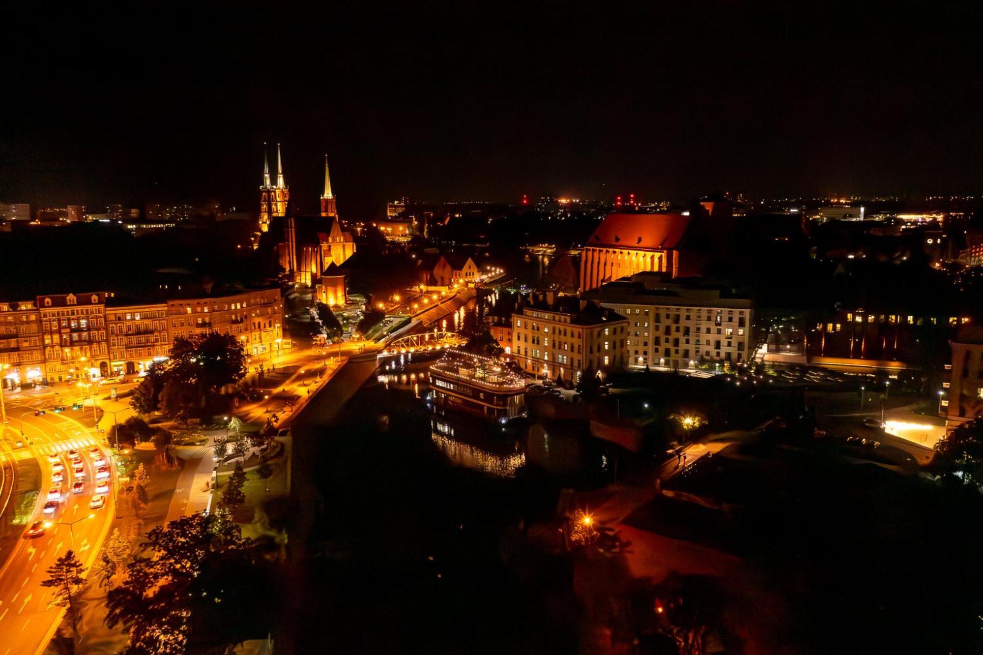 Great Polonia River Boat Apartments Wrocław Buitenkant foto