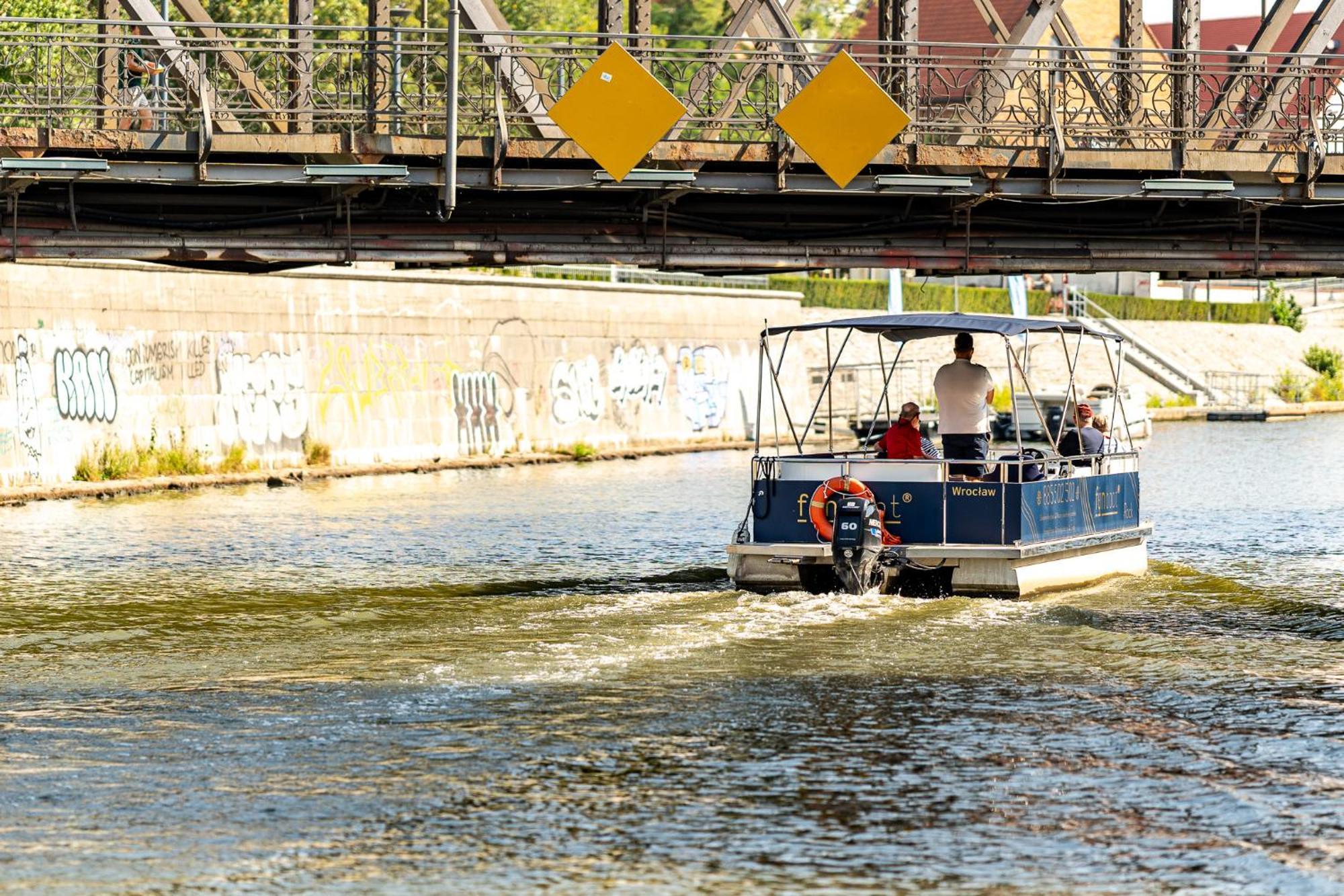 Great Polonia River Boat Apartments Wrocław Buitenkant foto